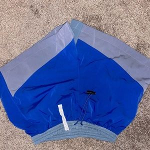 Lululemon Evergreen shorts! They are discontinued now! Grey and blue!